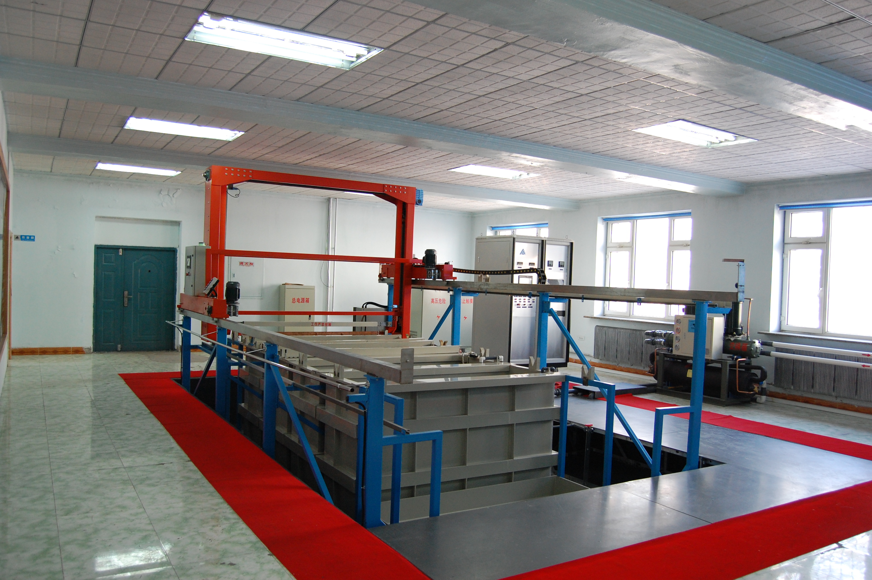 航架通道式浸液速冻锁鲜机